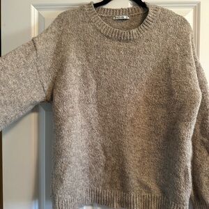 Women’s Pink Clover Beige Sweater